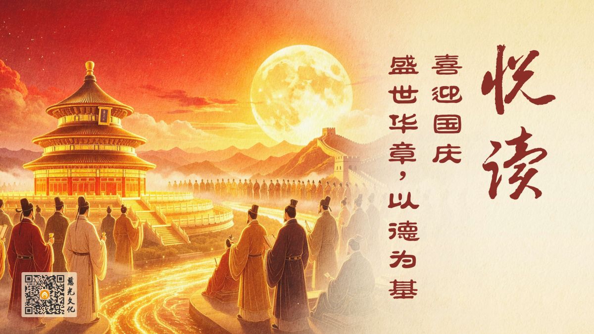 喜迎国庆 | 盛世华章，以德为基