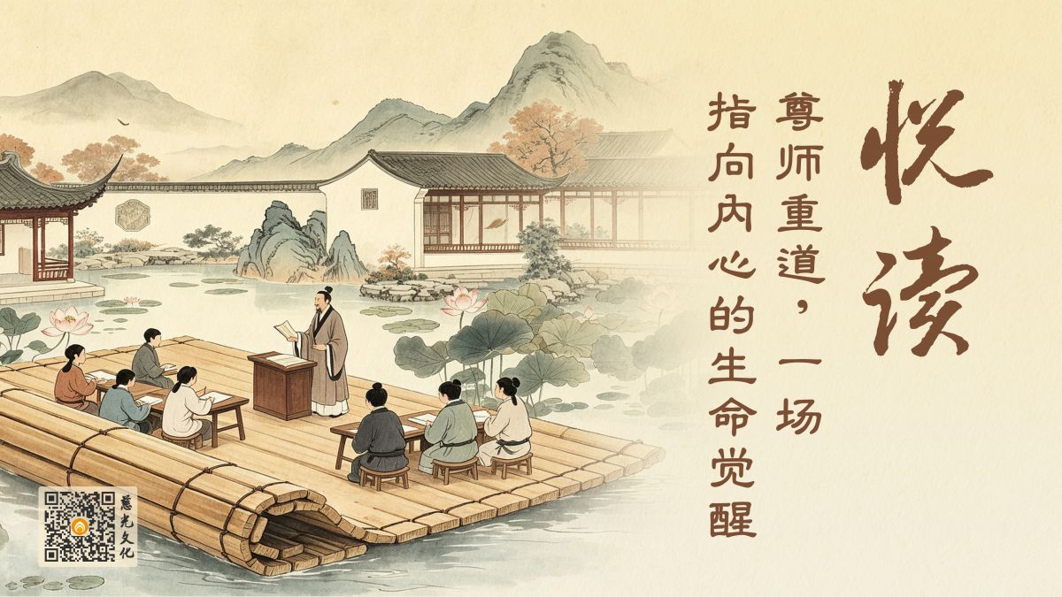 尊师重道，一场指向内心的生命觉醒