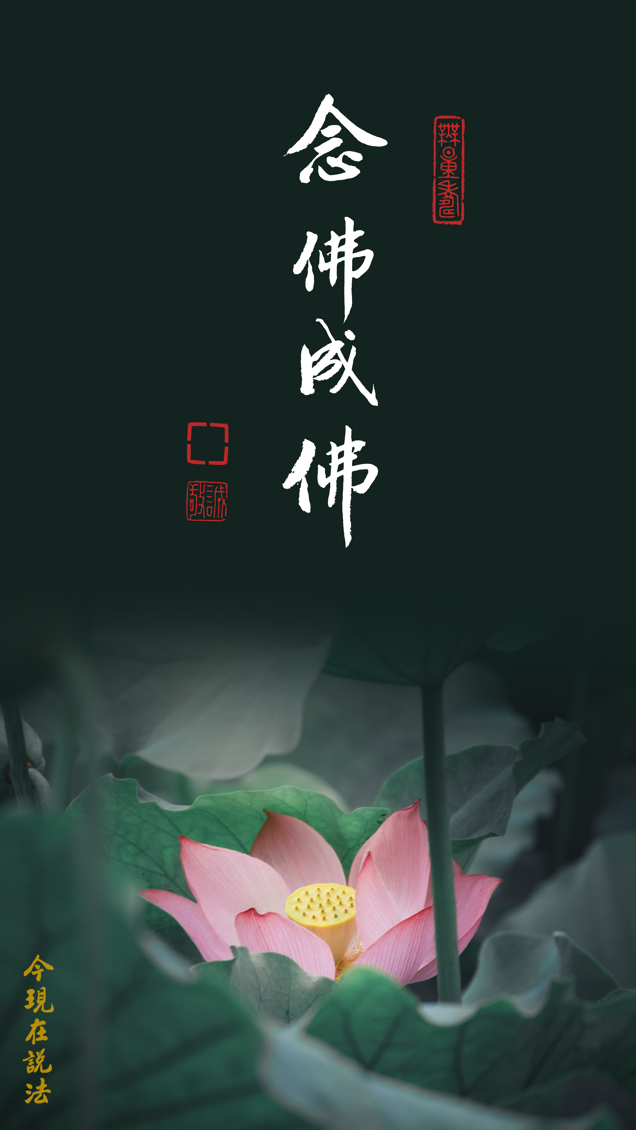 念佛成佛不難_竖圖