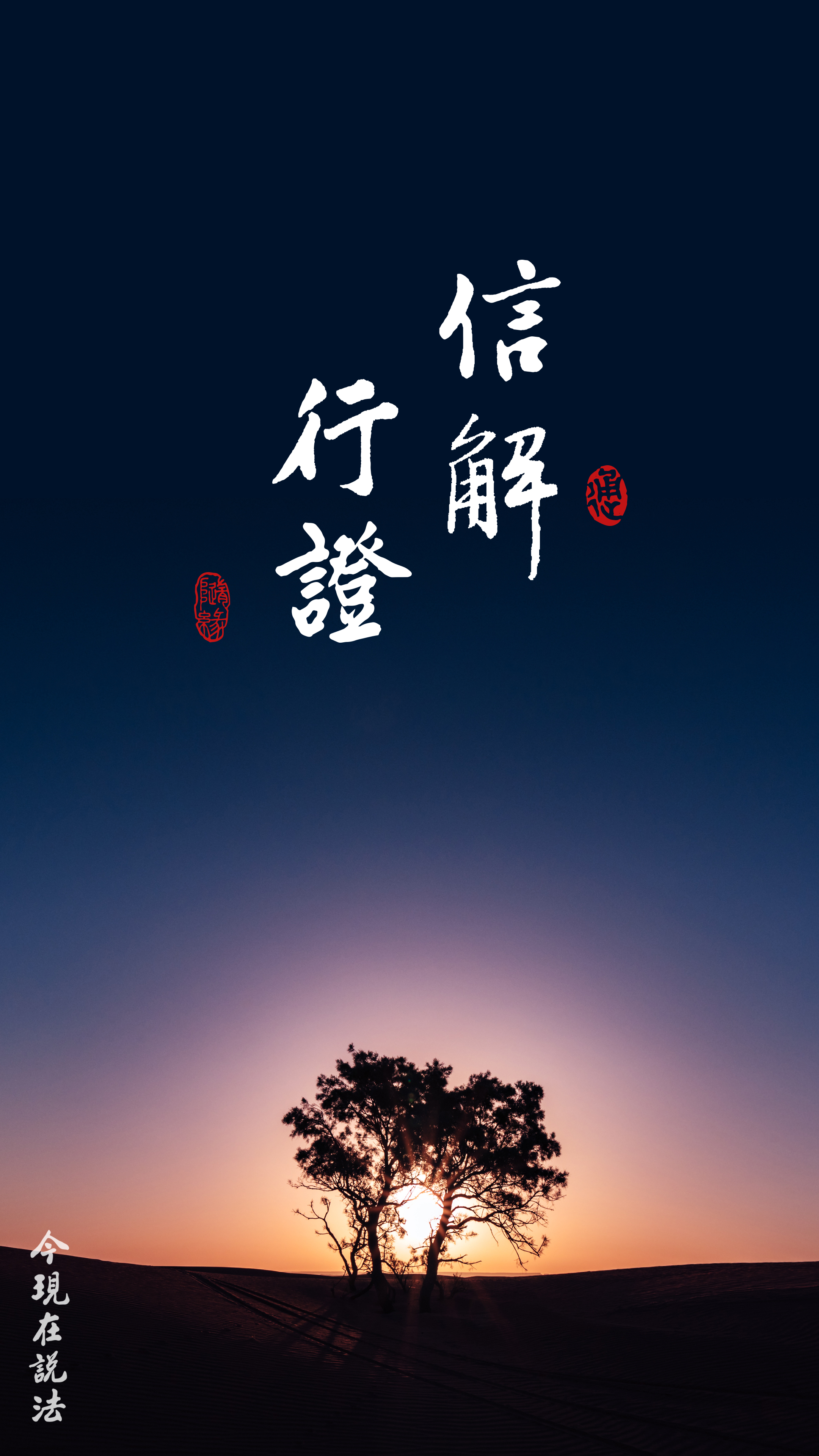 信解行證，功德無量_竖圖